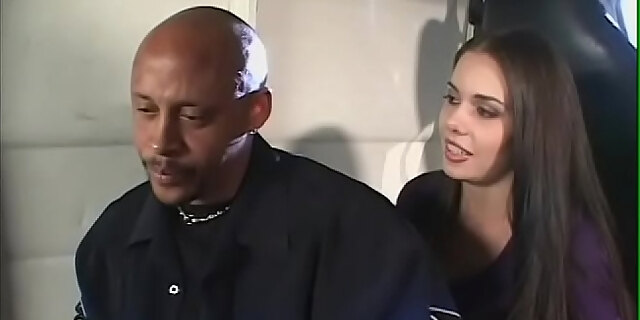 black,blowjob,brunette,cum,cumshot,deepthroat,doggystyle,interracial,natural tits,small tits,street,teen